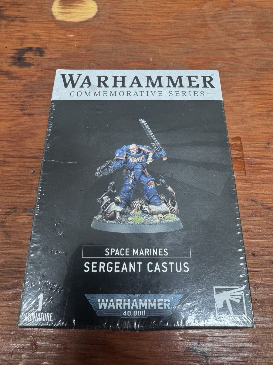 Games Workshop Space Marines Sergeant Castus for sale online