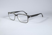 Stepper Eyeglasses SI-20003 Mens Black F220 Full Rim Titanium Glasses Frames