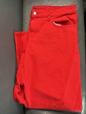 Women's Low-Rise Wide Leg Baggy Jeans - Wild Fable Dark Red 14/R