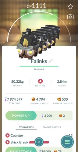 Shiny Falinks (conductor de tren) ✨