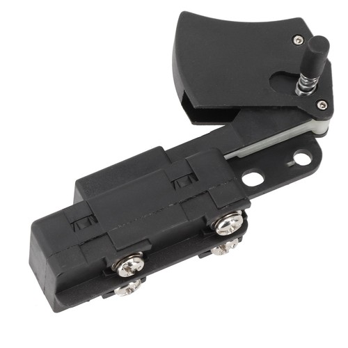 Electric Power Tool Trigger Switch With Locking Metal Replacements Black - Picture 3 of 12
