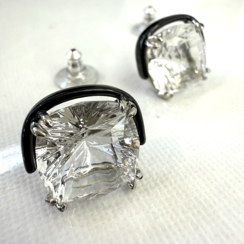 Swarovski Stud Earrings Crystals Harmonia Brand New Boxed Genuine - Picture 3 of 6