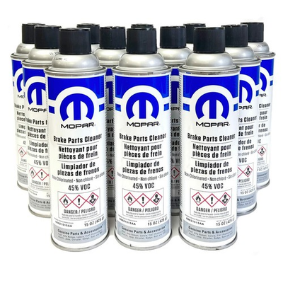 #ad #ad Genuine Mopar Brake Cleaner Aerosol Parts Clean 12 Box Case 15oz. OE 68621515AA $93.43