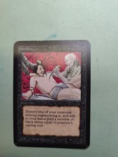 MTG Sacrifice Alpha Moderately Played