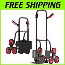 Compact 440lb Stair Dolly with Rubber Wheels - Perfect for Appliances & Boxes