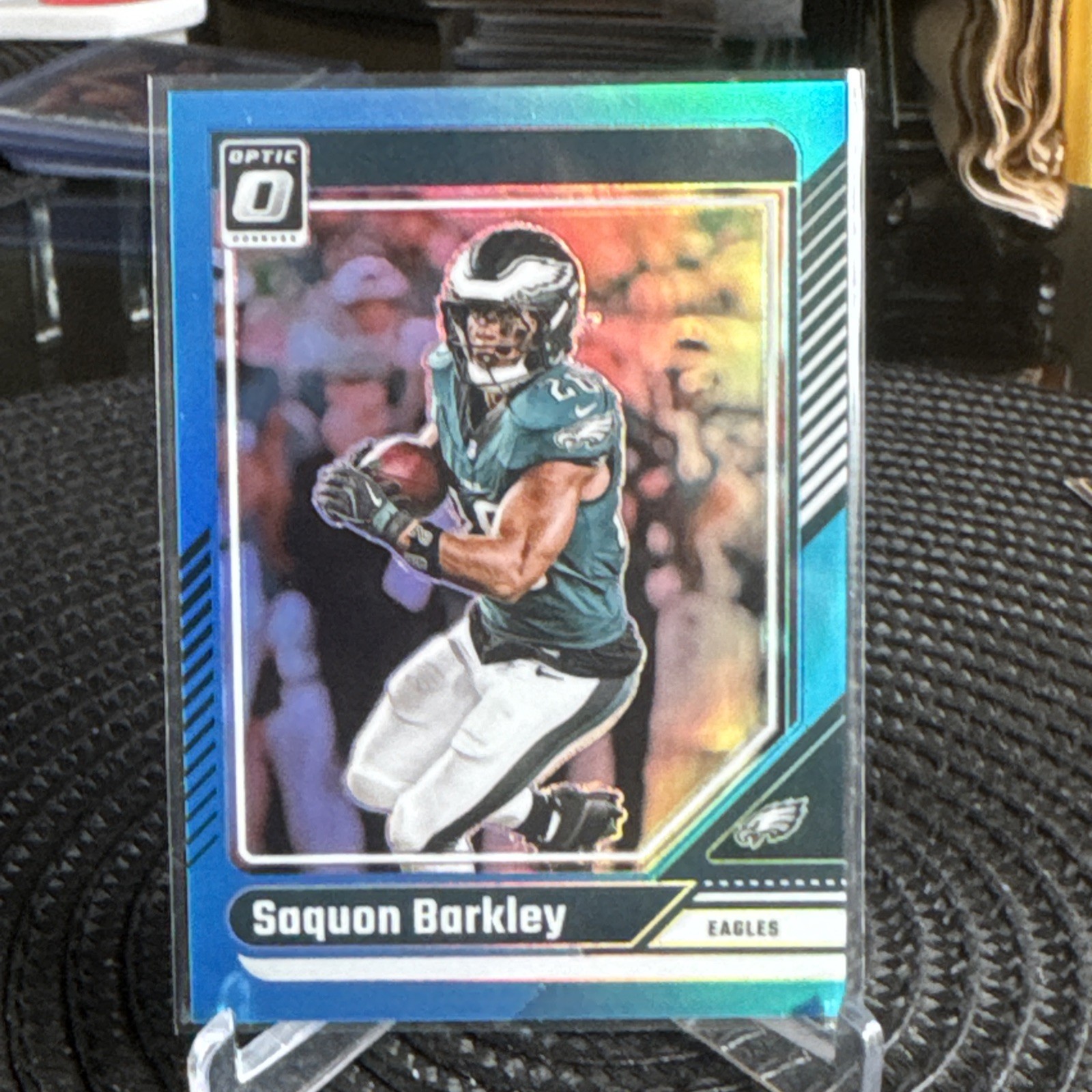 2024 Panini Donruss Optic - Saquon Barkley #159 Aqua Prizm /299