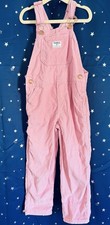 OshKosh Pink Corduroy Overalls Size 5T Petite