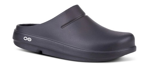 Hot Deals $79 MSRP Oofos Women’s Oocloog Clog Black Size 8