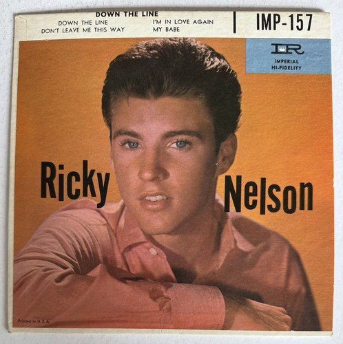 Ricky Nelson IMP-157 EP 45rpm Vol. 2 Down The Line (1958) - Picture 3 of 8