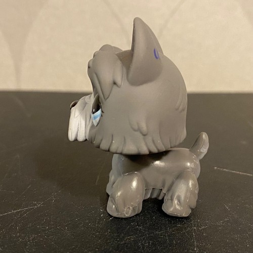 Auténtico Littlest Pet Shop #1860 Gris Scottie Dog Blythe - Imagen 5 de 12