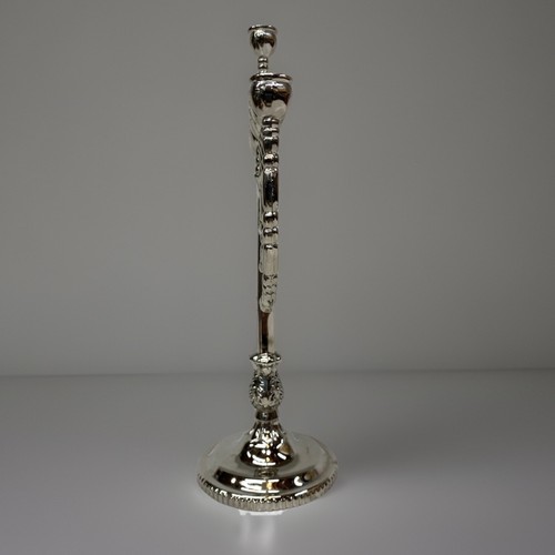 Rite Lite MENORAH Tradicional Nuevo Metal Plateado con Estrella de David 6.5"w x 8.5"h - Imagen 2 de 10