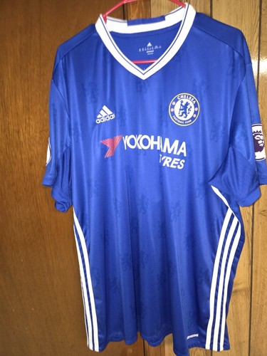 2016-17 2xl Hazard Chelsea Home Jersey with EPL patches. - Picture 2 of 9