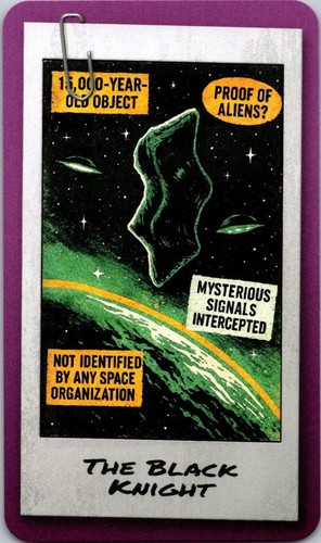 2025 Zendecks Conspiracies & Mysteries art card BLACK KNIGHT Free Ship - Picture 1 of 2