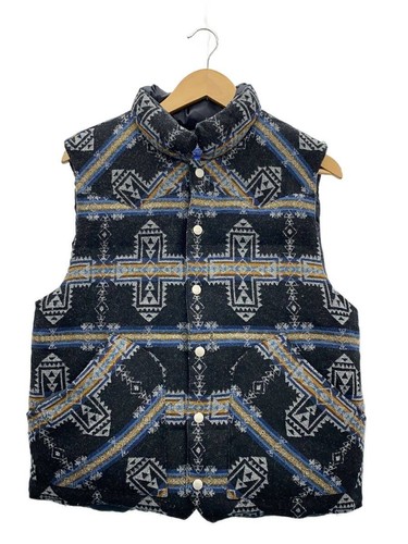PENDLETON Down Vest L Wool BLK - Picture 1 of 5