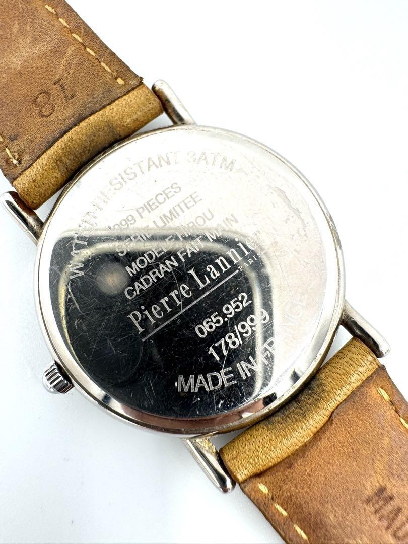 PIERRE LANNIER 999 Limited Edition Quartz Used Watch | eBay