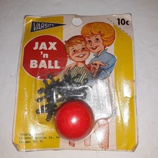 1963 Jax And Ball Bounce Set Varsity Jack's Set Still Sealed