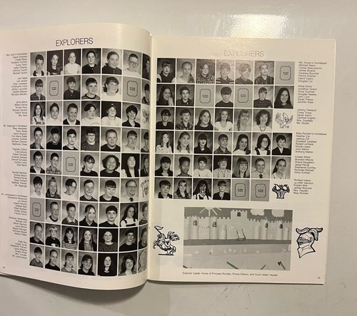 1997 Conte Middle School Yearbook Annual North Adams Massachusetts Vintage Rare - Picture 5 of 8