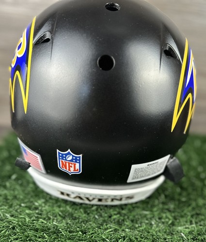 Baltimore Ravens Schutt Full Size Custom Football Helmet Adult Large - Picture 4 of 7