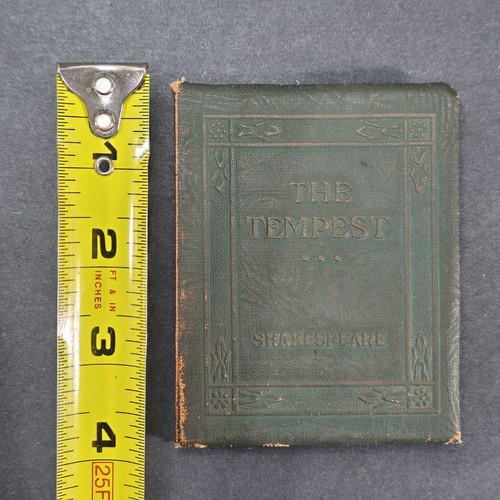 Vintage Little Leather Library Book The Tempest Green Cover - Picture 7 of 7