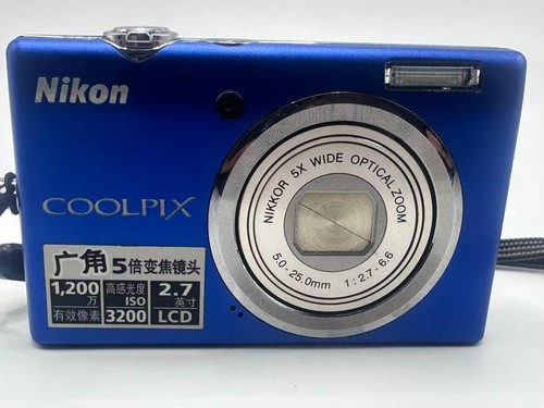 (Blue)Nikon COOLPIX S570 12MP Compact Digital Camera Tested Works!! - Picture 3 of 6