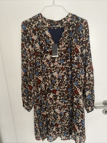 Marc O´Polo Kleid Kleid geblümt Gr.42 UVP Euro 169***NEU* Brauntöne - Bild 1 von 6