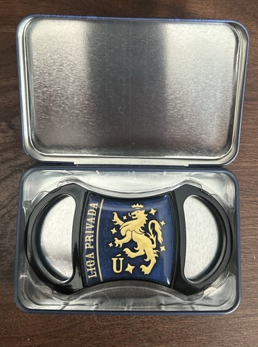 Drew Estate Liga Privada Cigar Cutter + Rest w/ Metal Tin | Brand New + Free SH