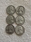lot 1944, 1956 1960, 1961, 1961, 1961 Silver Quarters