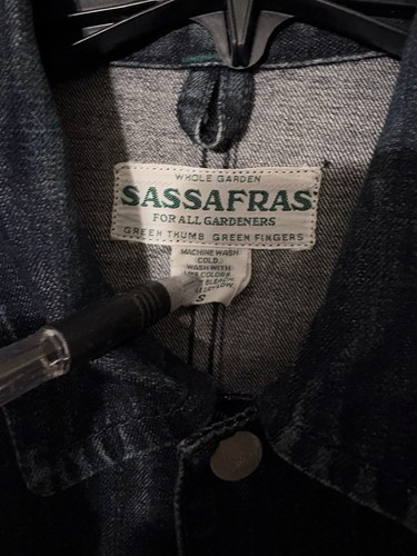 Sassafras Japan Raw Denim Chore Coat - Imagen 5 de 11