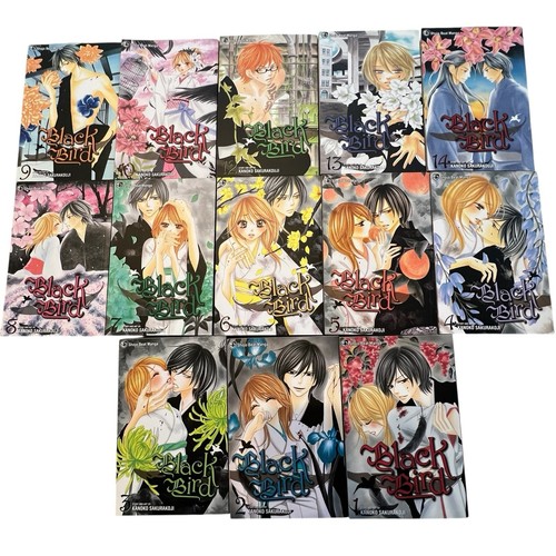 Black Bird Manga Book Set (Volumes 1–10 & 12-14)by:Kanoko Sakurakoji  EUC - Picture 1 of 7