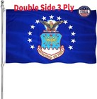 Us Air Force Flag Double Sided 4x6 Heavy Duty United States Military Flag Hea.