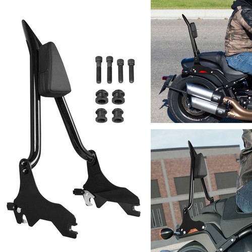 Detachable Sissy Bar Backrests For Harley FXFB FXFBS Fat Bob 107 114 2018-Later - Bild 1 von 9