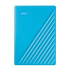 Western Digital WD Portable Hard Drive, 6TB, USB 3.0, Blue, My Passport Encrypti