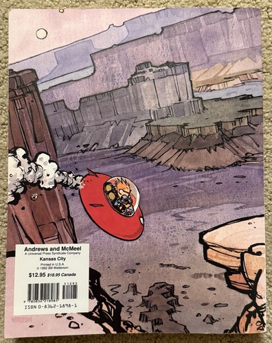 THE INDISPENSABLE CALVIN AND HOBBES BY BILL WATERSON 1992 PAPERBACK COMIC STRIP - Picture 2 of 6