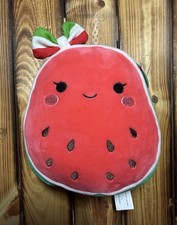 SQUISHMALLOW 7" WANDA THE WATERMELON GIRL WITH BOW TOY DROPS EXCLUSIVE PLUSH