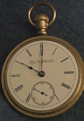 1897 Elgin Grade: 73 18S 7J Jagdgehäuse Taschenuhr funktioniert USA 🇺🇸  - Bild 1 von 12