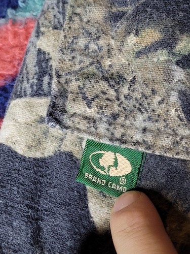 Vintage Mossy Oak Camouflage Cargohose Herren XL 31x28 Baumwolle USA #135 verstellbar - Bild 7 von 9