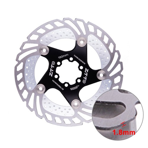 203/180/160/140mm ZTTO Bike Brake Disc Cool Floating Rotor MTB Gravel Road Bike - Foto 2 di 13