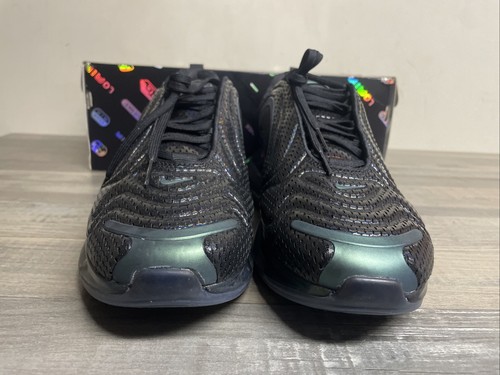 Nike Air Max 720 Black Metallic Silver Throwback Future AO2924-003 Men's Size 12 - Picture 7 of 11