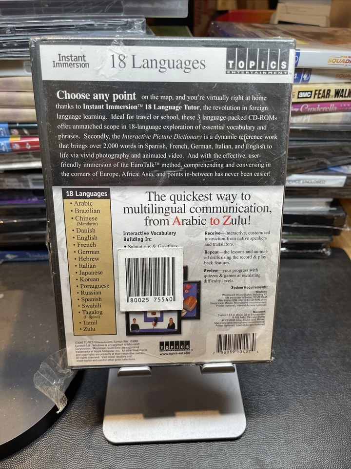 Instant Immersion 18 Languages Deluxe Edition CD-ROM - Image 2 of 3