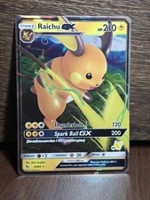 Pokemon Raichu GX 20/68 Holo Ultra Rare Hidden Fates 2019 Near Mint