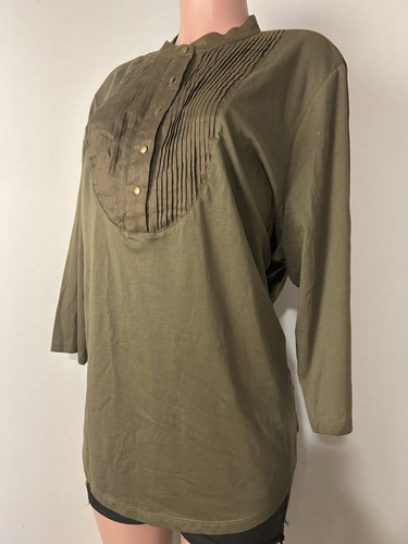 Lauren Ralph Lauren Women’s Top Tunic 100% Cotton 3/4 Sleeves Size 3 X - Picture 8 of 14
