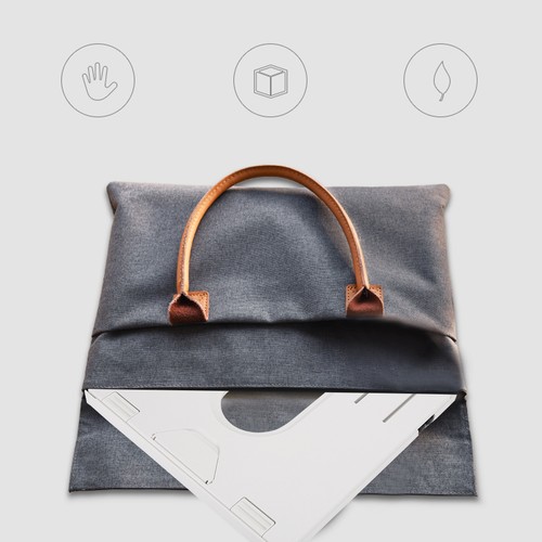 Multifunctional Folding Lifting Laptop Tablet Bracket With Non-slip Sheet An NEW - Afbeelding 1 van 12