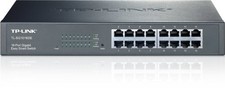 Tp-link 16-port Gigabit Easy Smart Switch - 16 Ports - Manageable - 16 X Rj-45 -