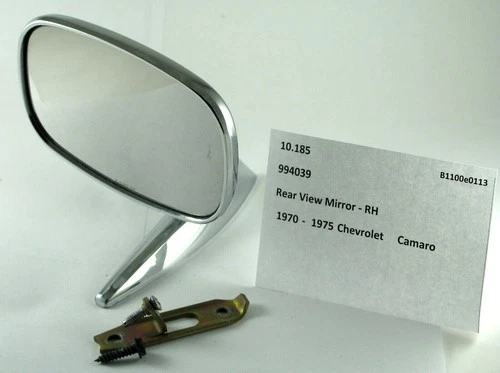 1970-1975 Chevrolet Camaro NOS passenger RH rear view mirror 994039