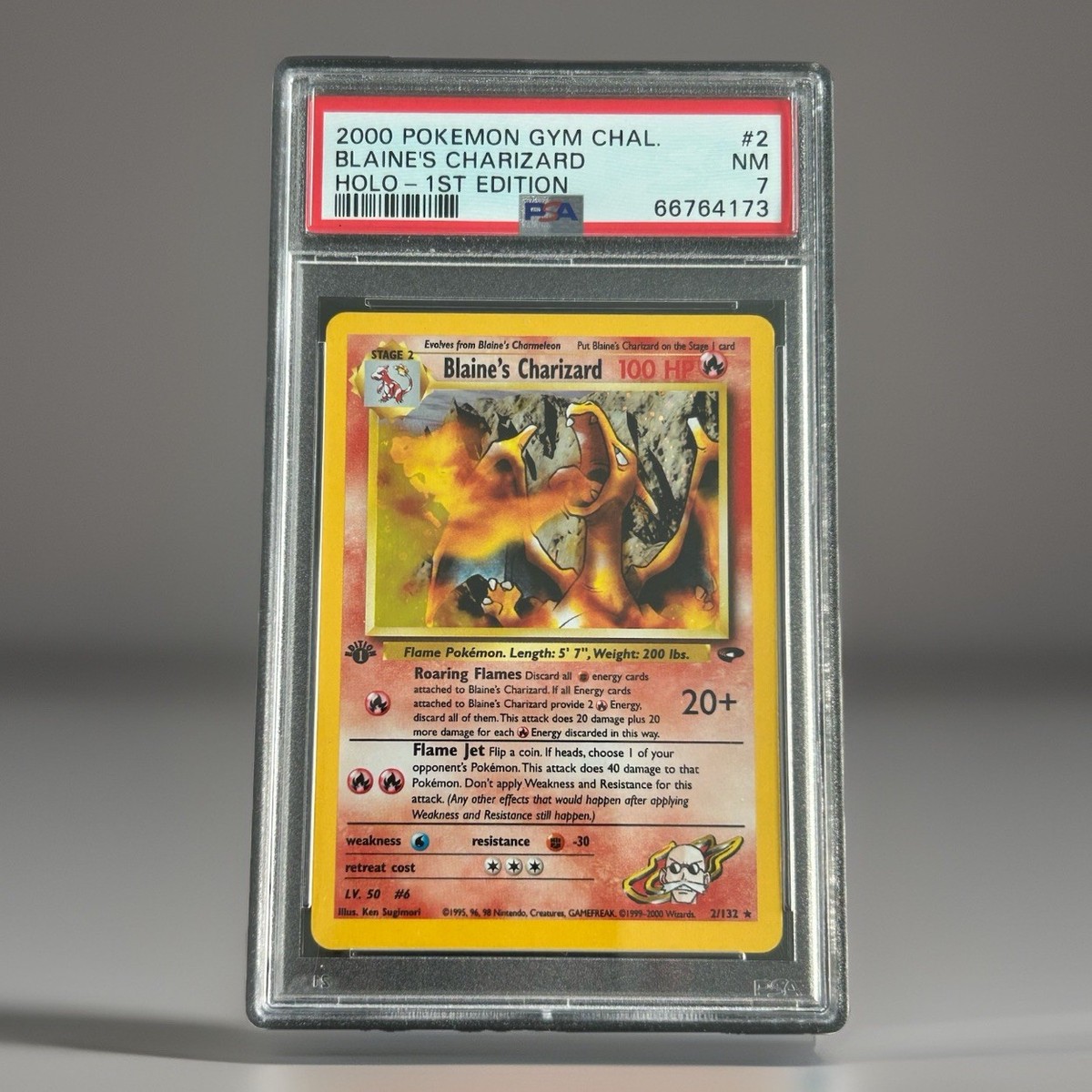 カツラのリザードン blaine's charizard 2/132 Blaine's Charizard 2