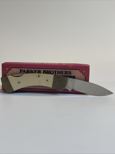 1980s PARKER CUT CO KAYAK LOCKBACK CANOE KNIFE SEKI CITY JAPAN - Picture 3 of 24