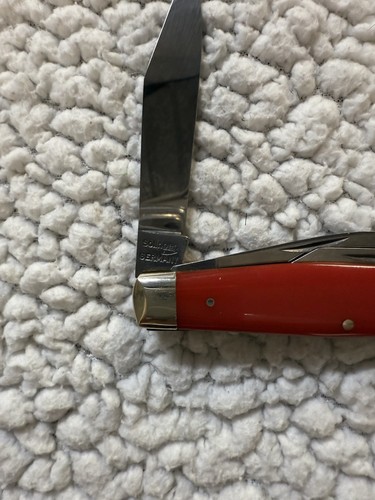Indian head Crisner Stockman Hand Made In Germany MINT Knife 1980”s - Picture 5 of 12