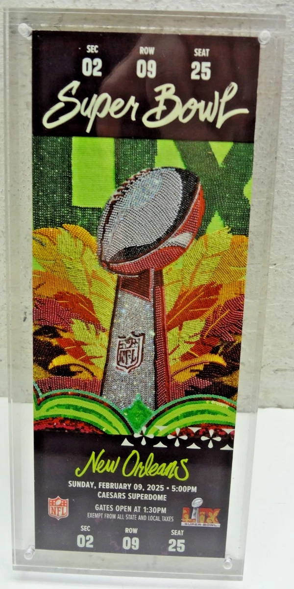 Super Bowl In Vintage Sports Ticket Stubs for sale | eBay