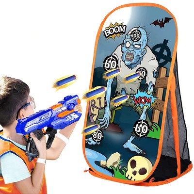Zombie Zielscheibe Schießen Spielzeug für Nerf Waffen Kinder 5-12 Jahre