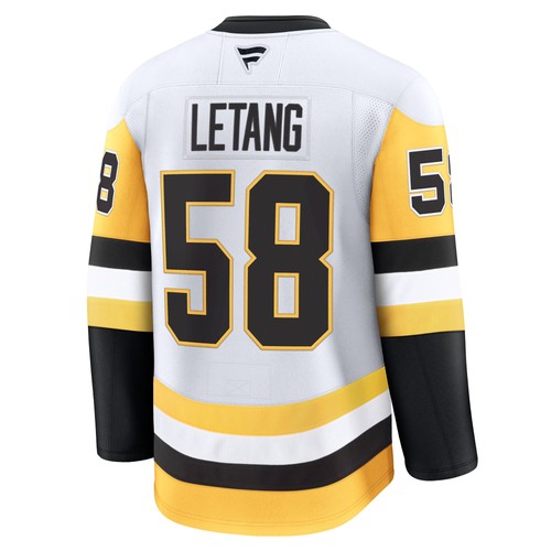 Men's Fanatics Kris Letang White Pittsburgh Penguins  Premium Jersey - Bild 3 von 3